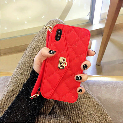 Handbag Crossbody Wallet Strap Case For iPhone - carolay.co