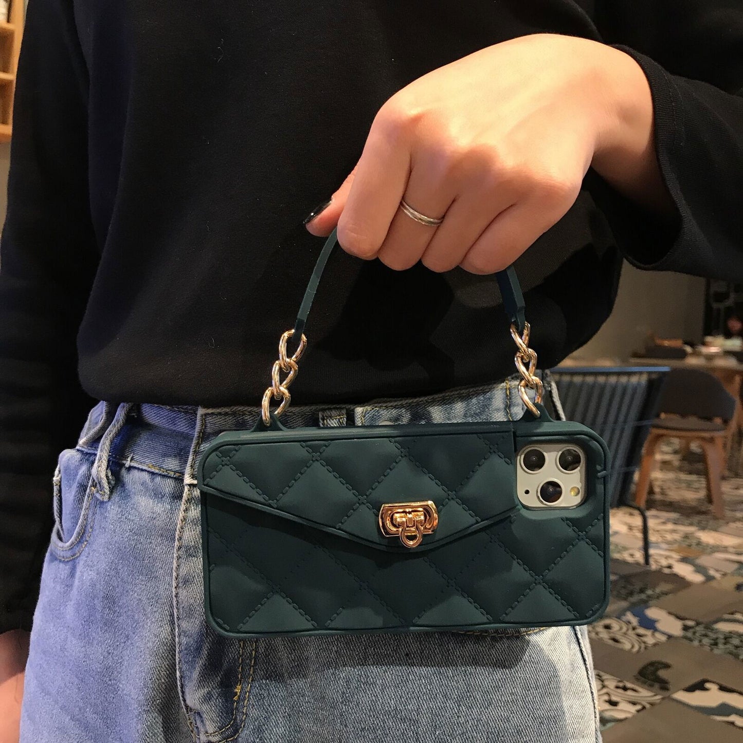 Handbag Crossbody Wallet Strap Case For iPhone - carolay.co
