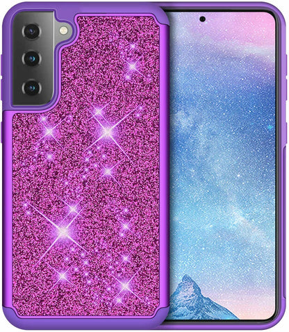 Hard Shiny Glitter Bling Case for Samsung S215G S21 Ultra - carolay.co