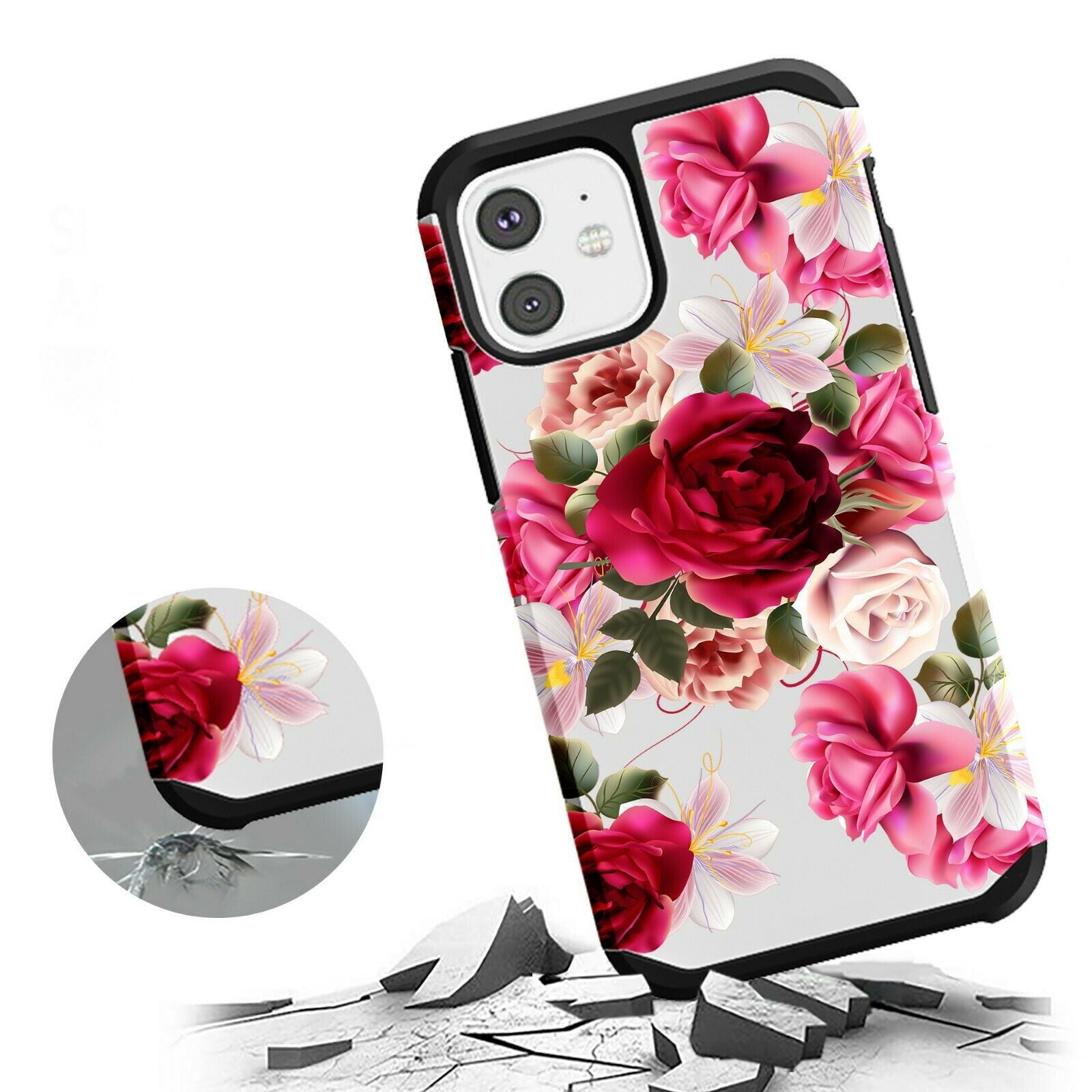 High Quality Soft case Back Fitted Transparent Back For iPhone - carolay.co