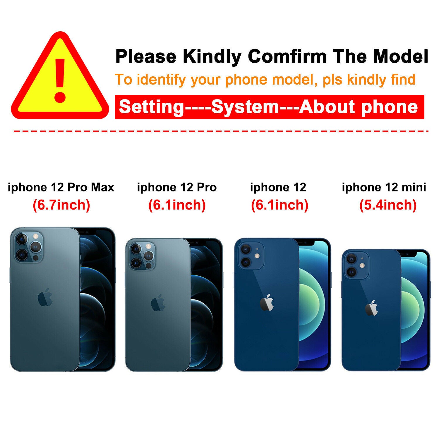Hybrid Clear Cover + Screen Protector iPhone 13 - carolay.co