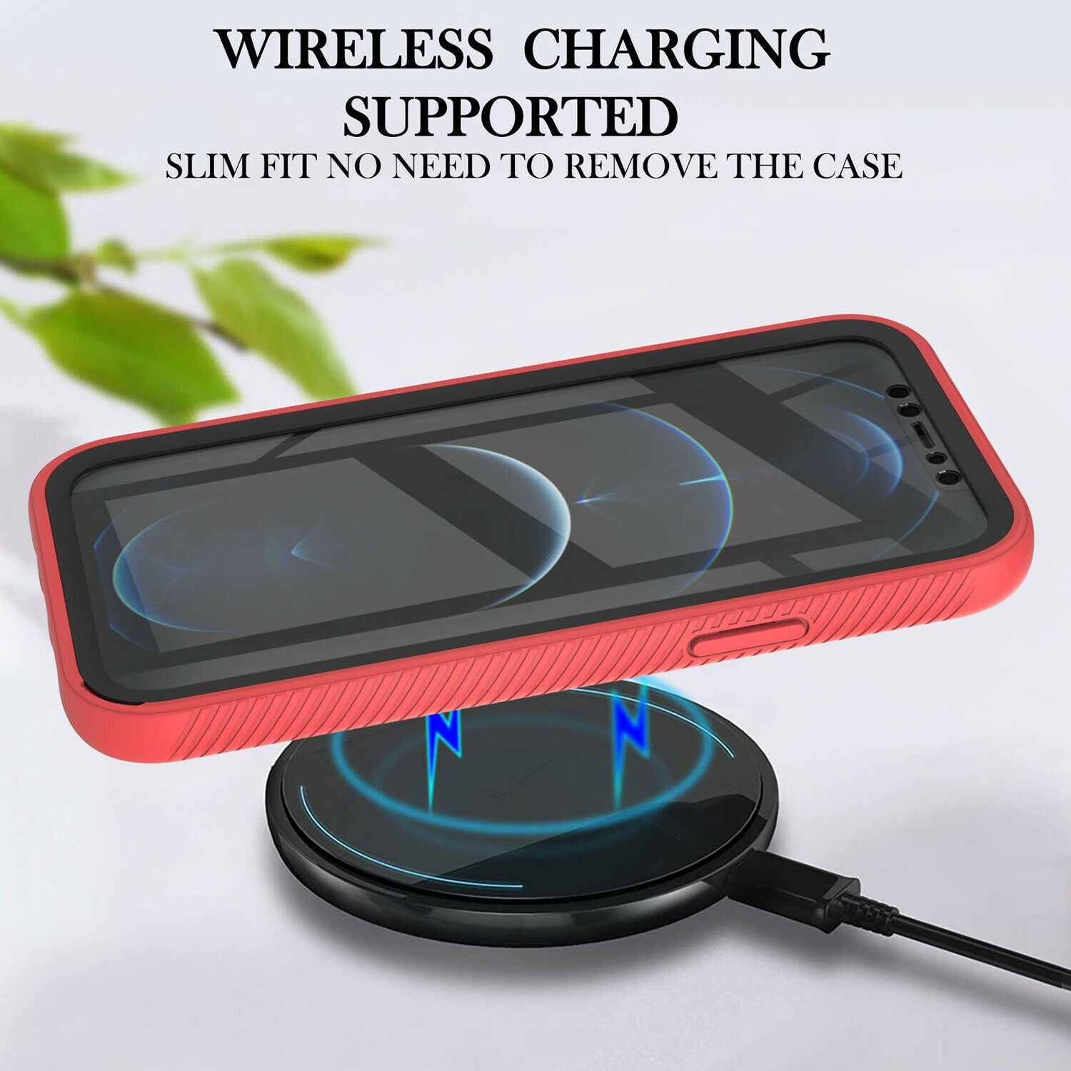 Hybrid Clear Cover + Screen Protector iPhone 13 - carolay.co
