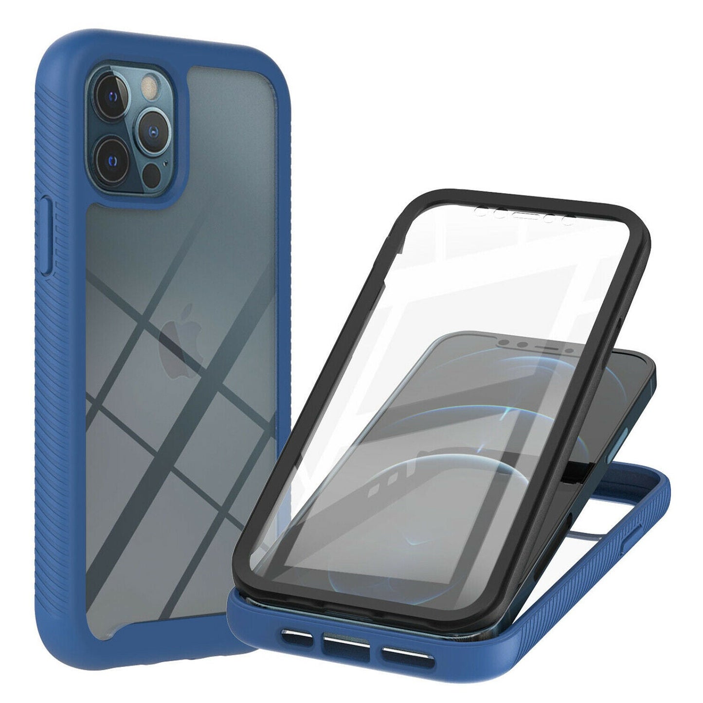 Hybrid Clear Cover + Screen Protector iPhone 13 - carolay.co