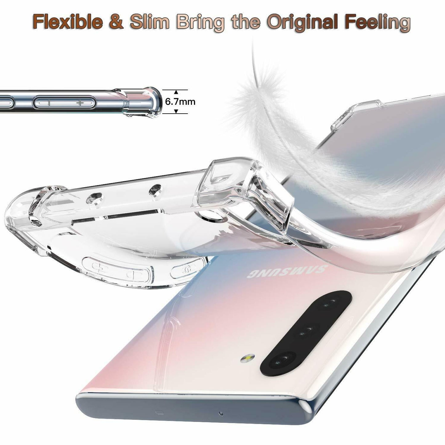 Hybrid Crystal Clear Phone Case Cover - carolay.co