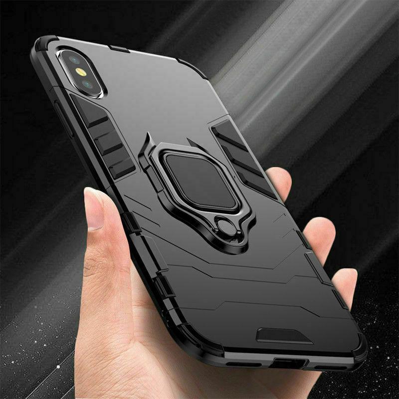 Hybrid Magnetic Stand Ring Holder Case For iPhone - carolay.co