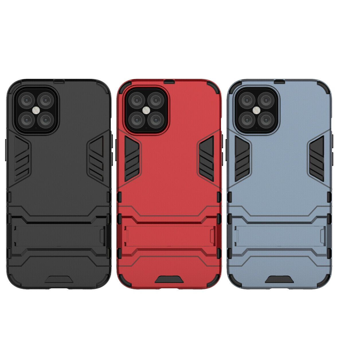 Hybrid Shockproof Armor Kickstand Case For iPhone - carolay.co