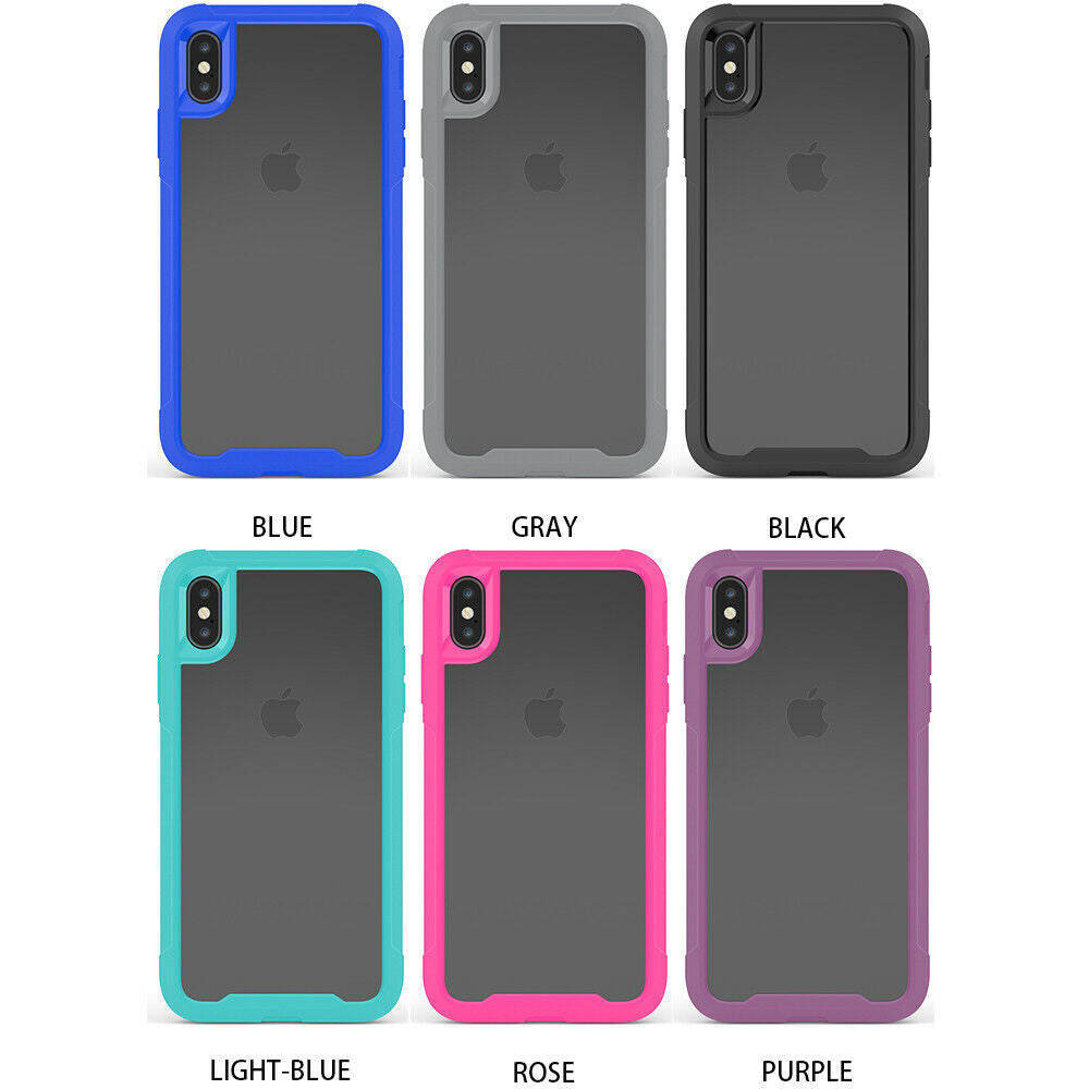 Hybrid Silicone Clear Ultra Slim Back Case For iPhone - carolay.co