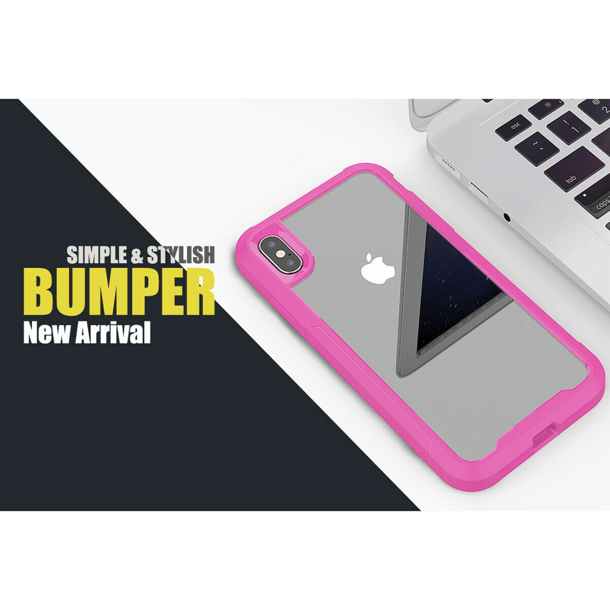 Hybrid Silicone Clear Ultra Slim Back Case For iPhone - carolay.co