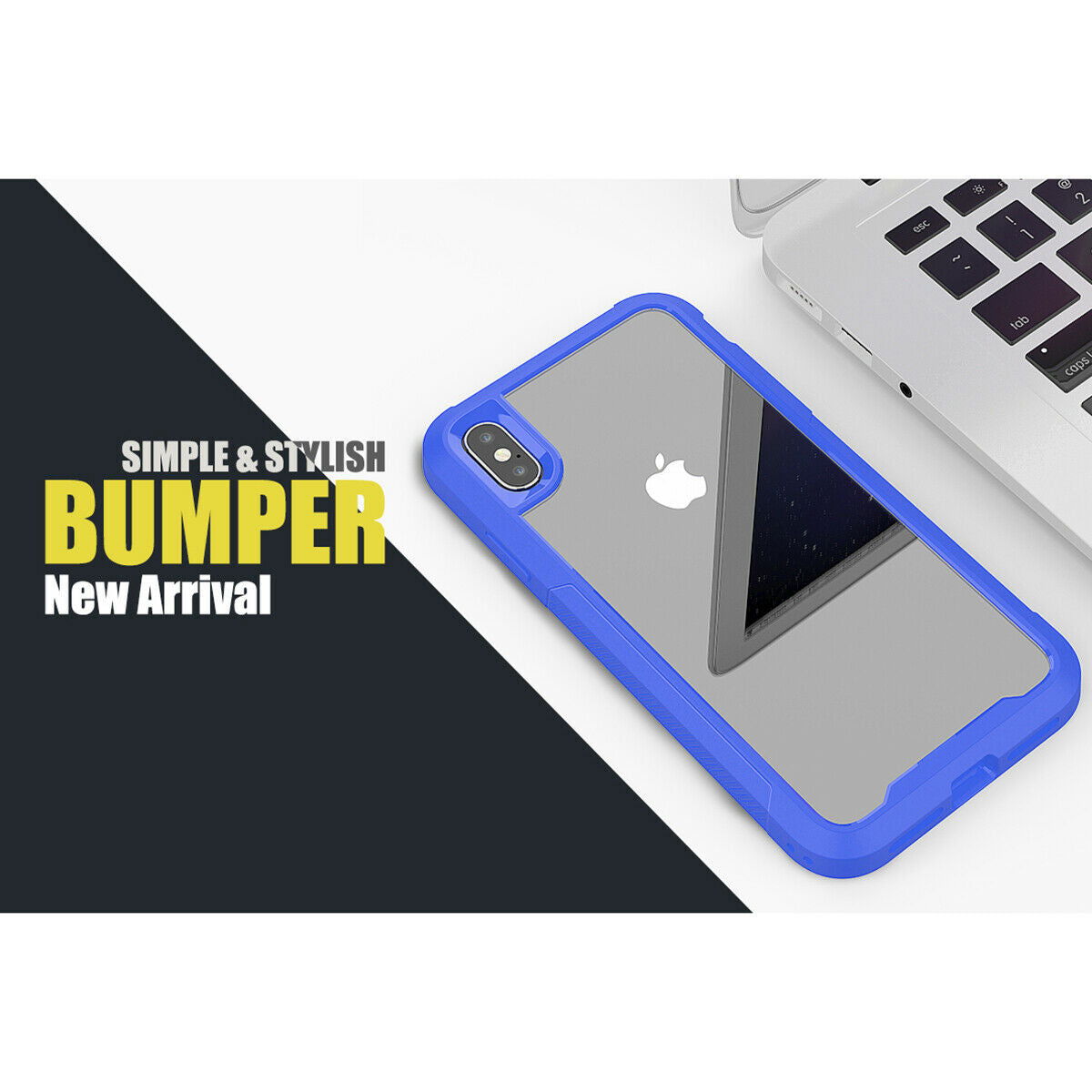 Hybrid Silicone Clear Ultra Slim Back Case For iPhone - carolay.co