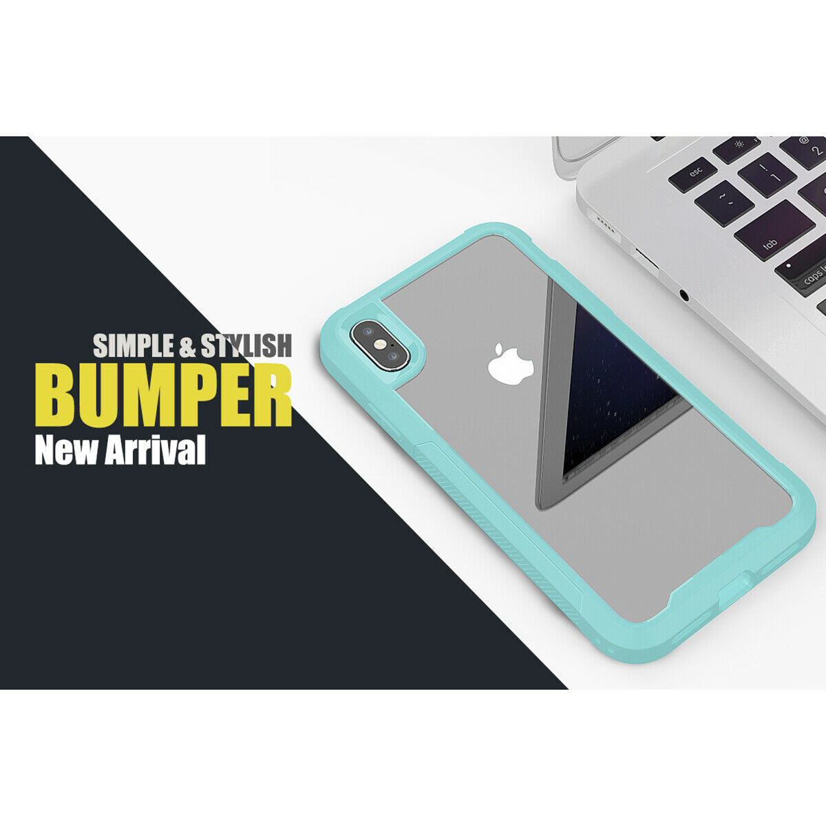 Hybrid Silicone Clear Ultra Slim Back Case For iPhone - carolay.co