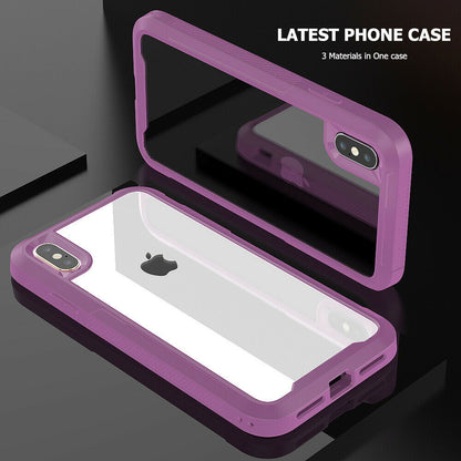 Hybrid Silicone Clear Ultra Slim Back Case For iPhone - carolay.co