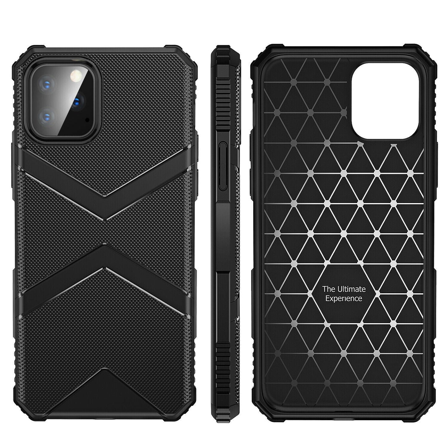 Hybrid Silicone Rubber Armor Heavy Duty Case For iPhone 11 Pro Max - carolay.co
