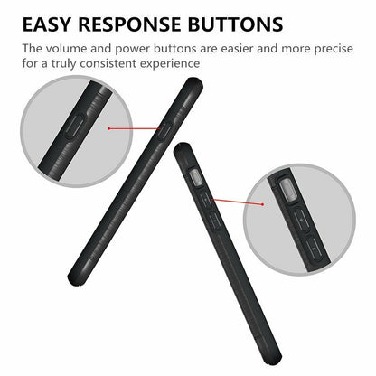 Kickstand Card Pocket Armor Shockproof Hybrid Cover For iPhone - carolay.co