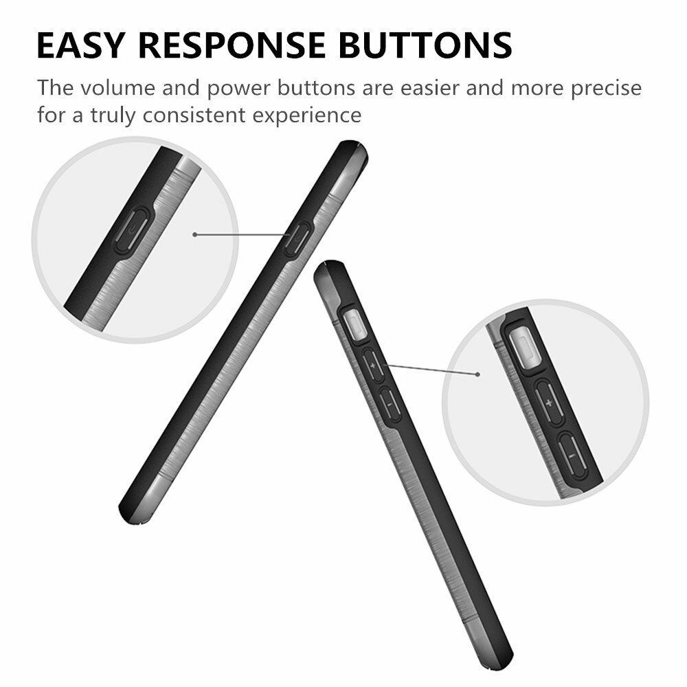 Kickstand Card Pocket Armor Shockproof Hybrid Cover For iPhone - carolay.co