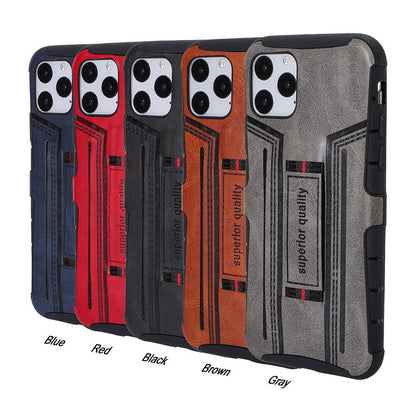 Leather Card Wallet Pocket Wrist Strap Case For iPhone - carolay.co