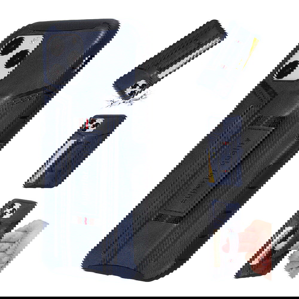 Leather Card Wallet Pocket Wrist Strap Case For iPhone - carolay.co