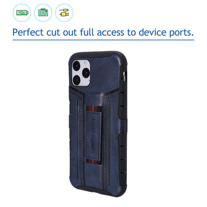 Leather Card Wallet Pocket Wrist Strap Case For iPhone - carolay.co