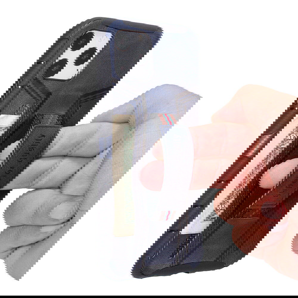 Leather Card Wallet Pocket Wrist Strap Case For iPhone - carolay.co
