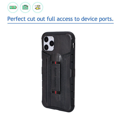 Leather Card Wallet Pocket Wrist Strap Case For iPhone - carolay.co