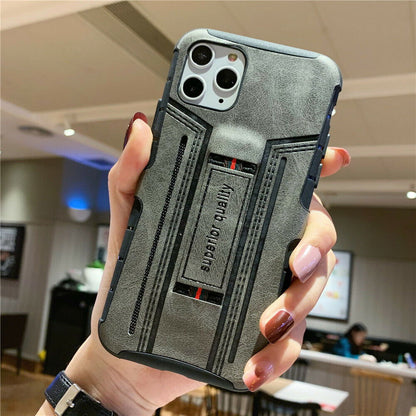 Leather Card Wallet Pocket Wrist Strap Case For iPhone - carolay.co
