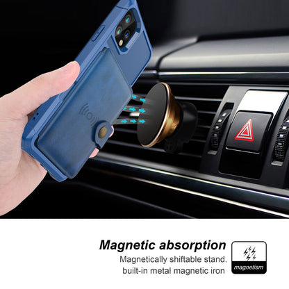 Leather Holder Flip Card Wallet Cover For iPhone - carolay.co