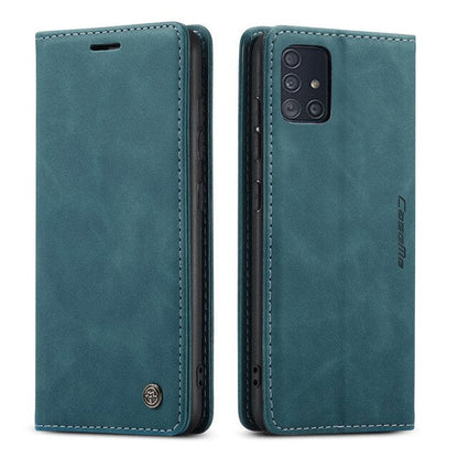 Leather Retro Purse Luxury Magnetic Card Holder Wallet Phone case - carolay.co