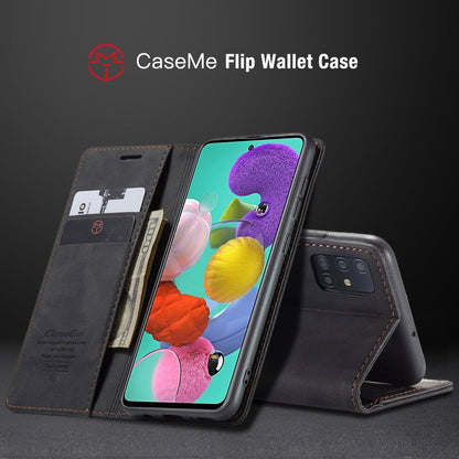 Leather Retro Purse Luxury Magnetic Card Holder Wallet Phone case - carolay.co