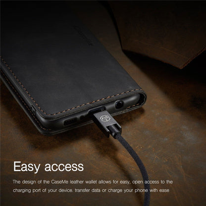 Leather Retro Purse Luxury Magnetic Card Holder Wallet Phone case - carolay.co