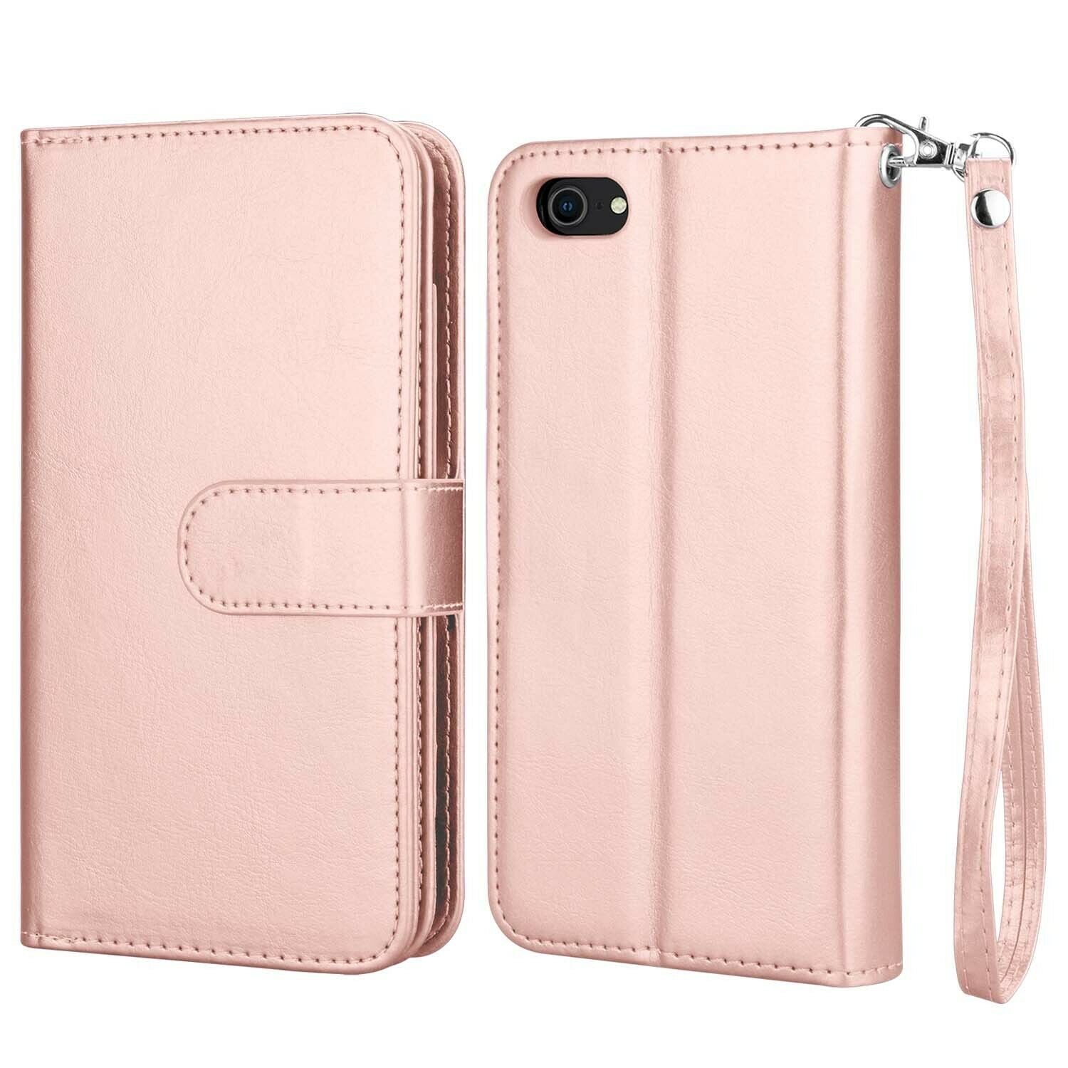 Leather Wallet Case Flip Magnetic Cover for iPhone - carolay.co