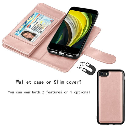 Leather Wallet Case Flip Magnetic Cover for iPhone - carolay.co