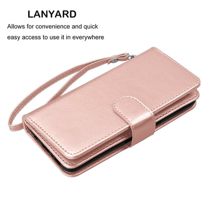 Leather Wallet Case Flip Magnetic Cover for iPhone - carolay.co
