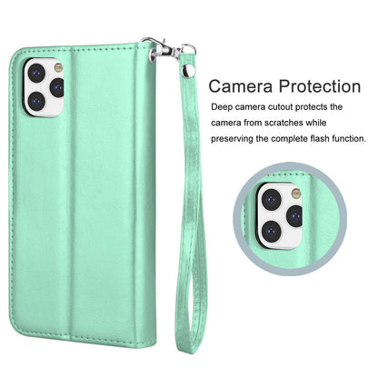 Leather Wallet Case Flip Magnetic Cover for iPhone - carolay.co