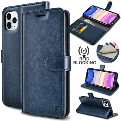 Leather Wallet Case Flip Magnetic Stand Card for iPhone - carolay.co