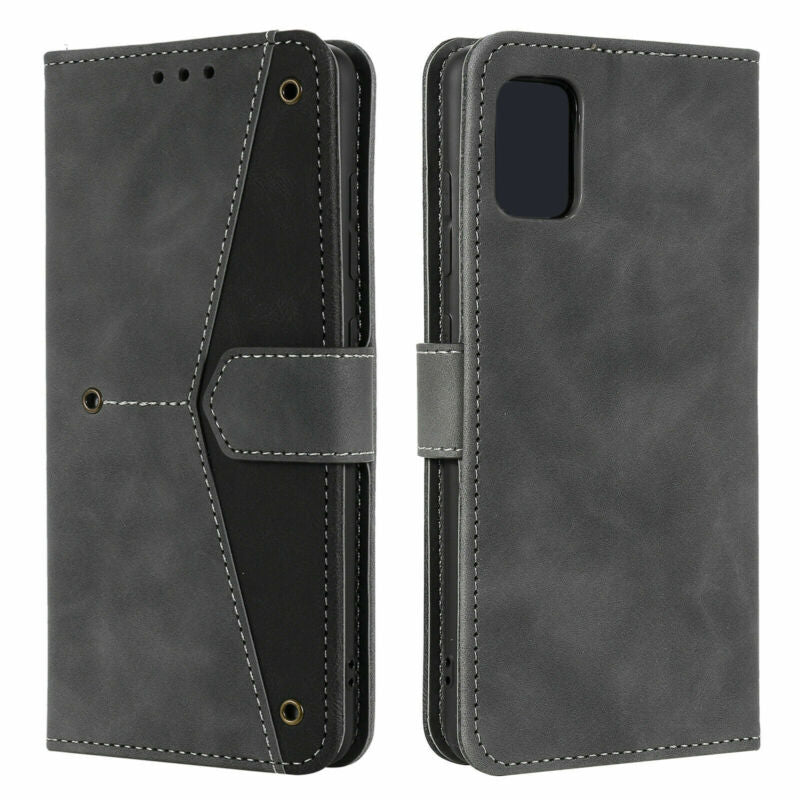 Leather Wallet Flip Case For Samsung - carolay.co