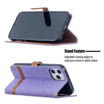 Leather Wallet Stand Card Stand Case For iPhone - carolay.co