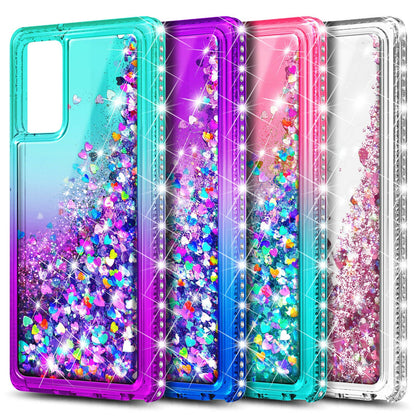 Liquid Glitter Cover for Samsung Galaxy S20 FE 5G Glass Protector - carolay.co