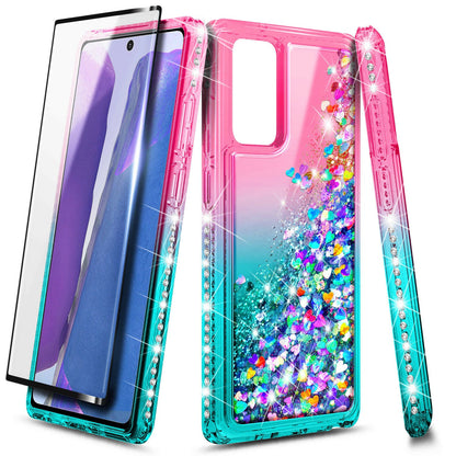 Liquid Glitter Cover for Samsung Galaxy S20 FE 5G Glass Protector - carolay.co