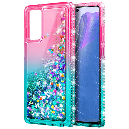 Liquid Glitter Cover for Samsung Galaxy S20 FE 5G Glass Protector - carolay.co
