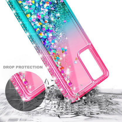 Liquid Glitter Cover for Samsung Galaxy S20 FE 5G Glass Protector - carolay.co