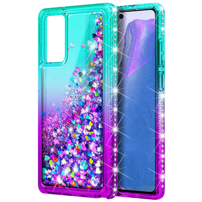 Liquid Glitter Cover for Samsung Galaxy S20 FE 5G Glass Protector - carolay.co