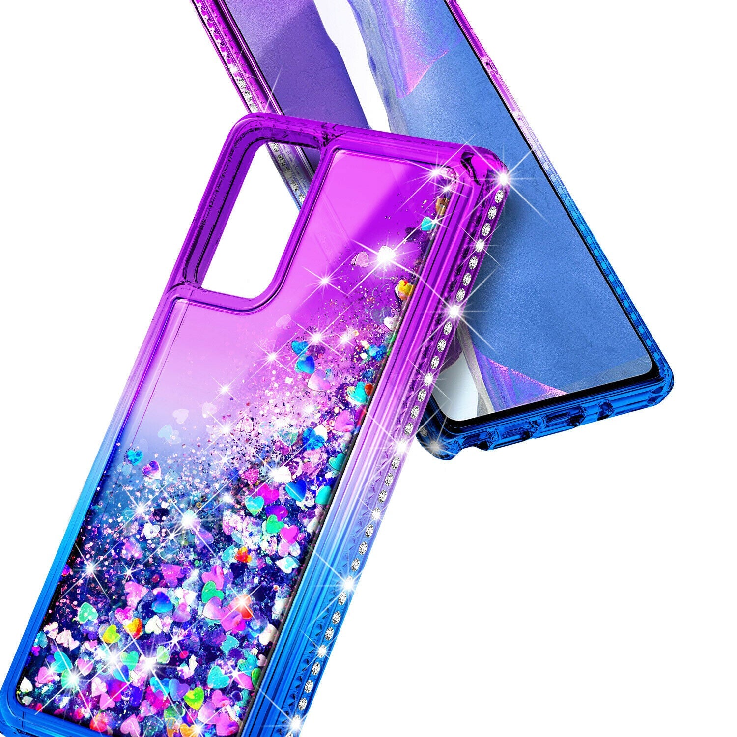 Liquid Glitter Cover for Samsung Galaxy S20 FE 5G Glass Protector - carolay.co
