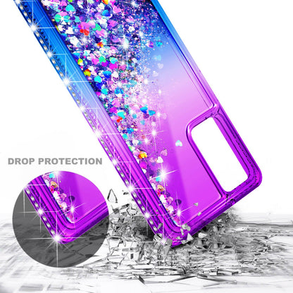 Liquid Glitter Cover for Samsung Galaxy S20 FE 5G Glass Protector - carolay.co