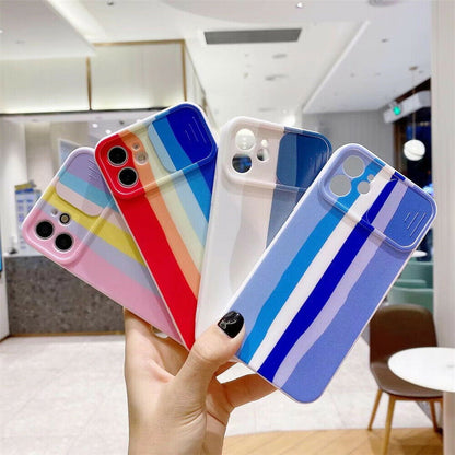 Liquid Silicone Rainbow Soft Case for iPhone - carolay.co