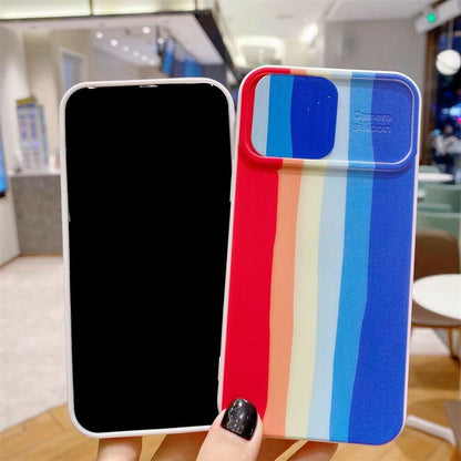 Liquid Silicone Rainbow Soft Case for iPhone - carolay.co