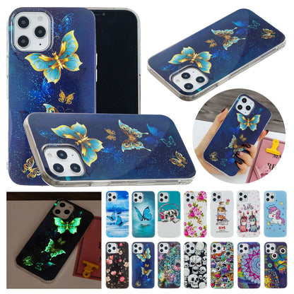 Luminous Soft TPU Slim Shockproof Back Case For iPhone - carolay.co