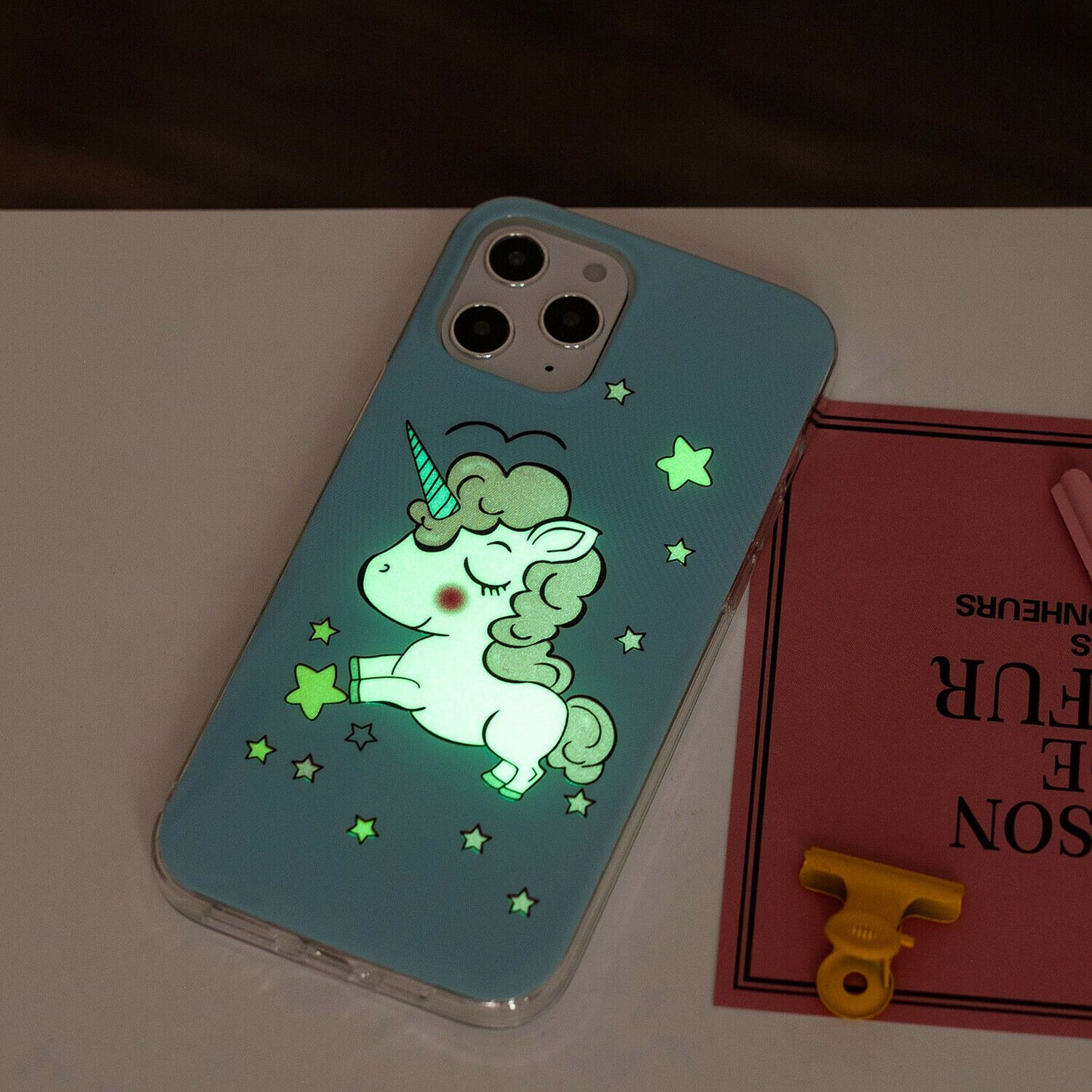 Luminous Soft TPU Slim Shockproof Back Case For iPhone - carolay.co