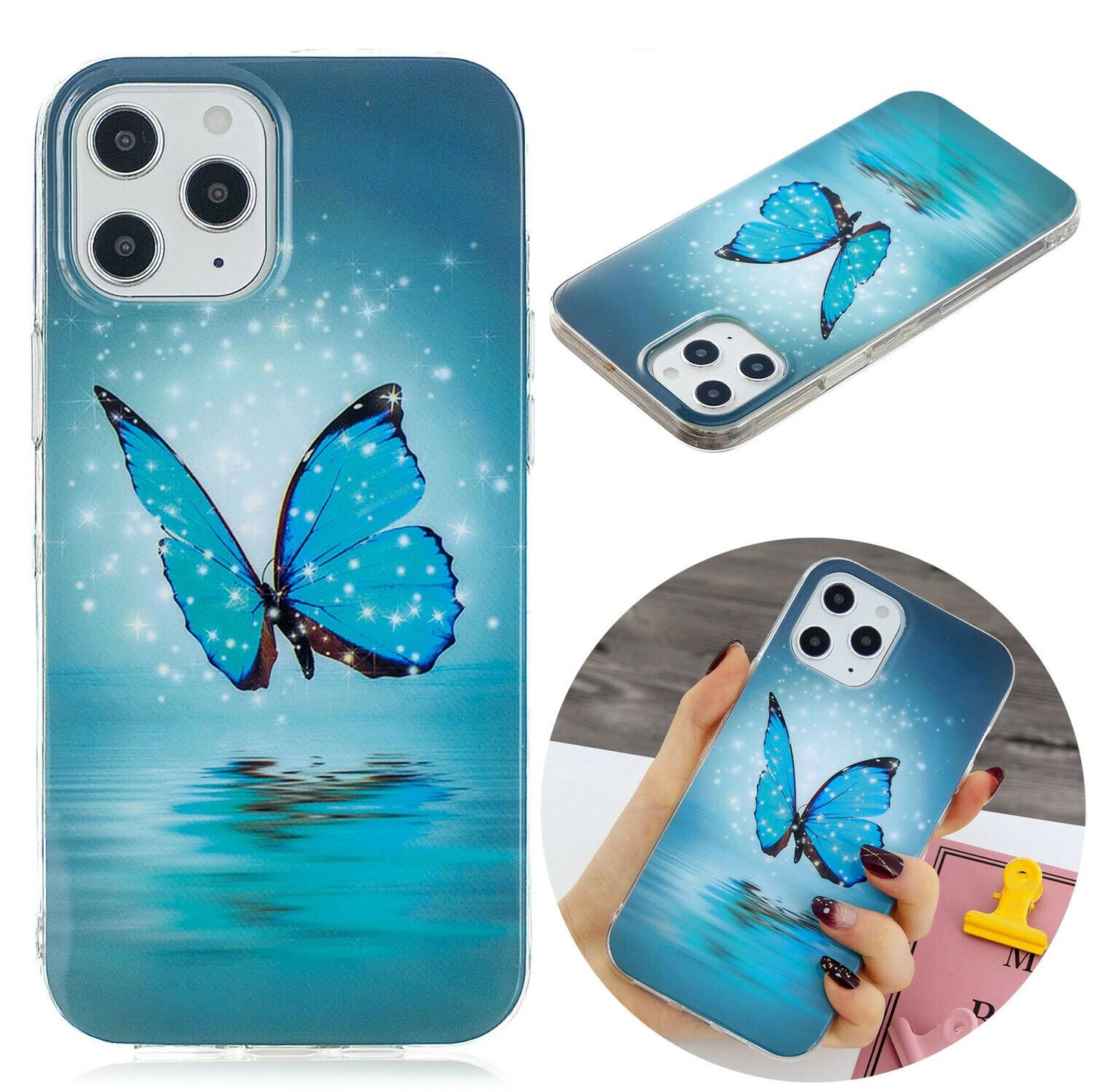 Luminous Soft TPU Slim Shockproof Back Case For iPhone - carolay.co