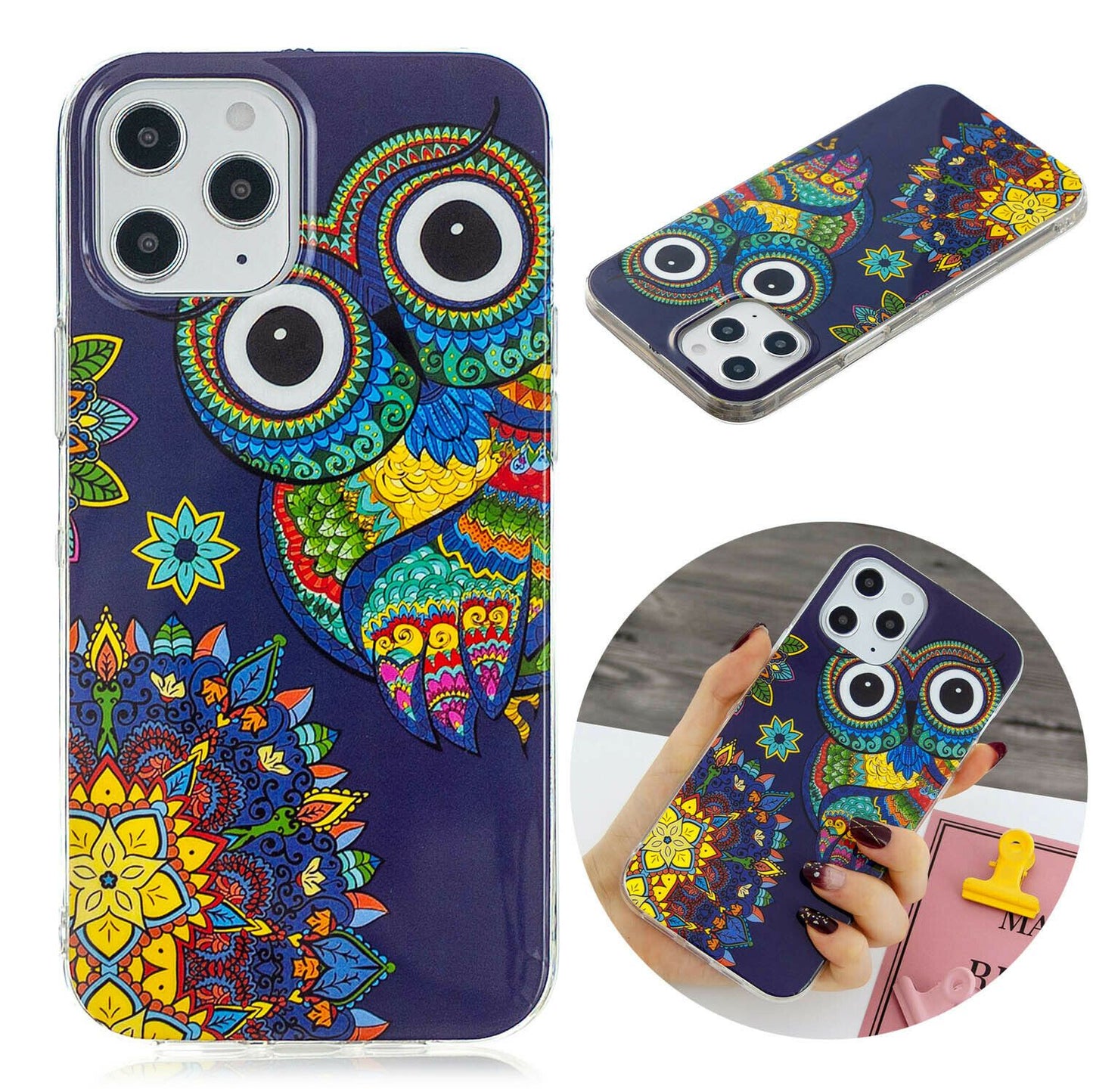Luminous Soft TPU Slim Shockproof Back Case For iPhone - carolay.co