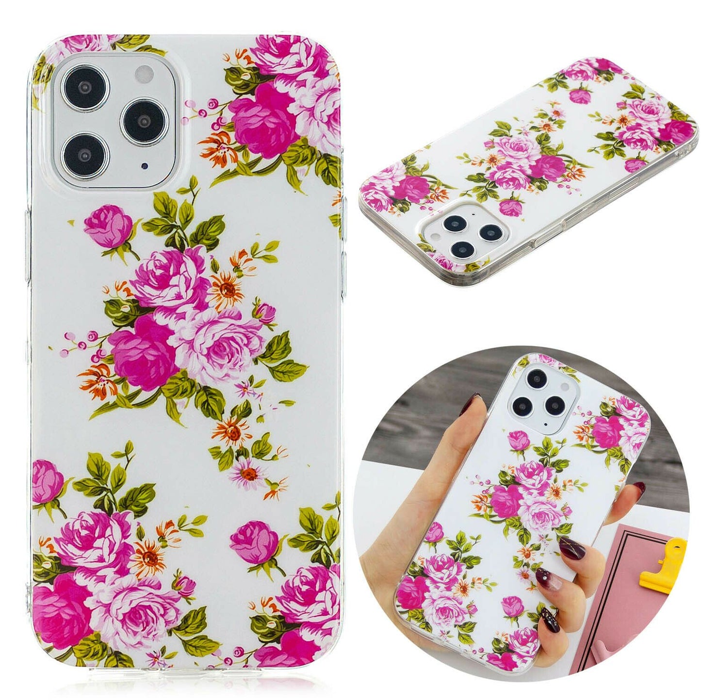 Luminous Soft TPU Slim Shockproof Back Case For iPhone - carolay.co