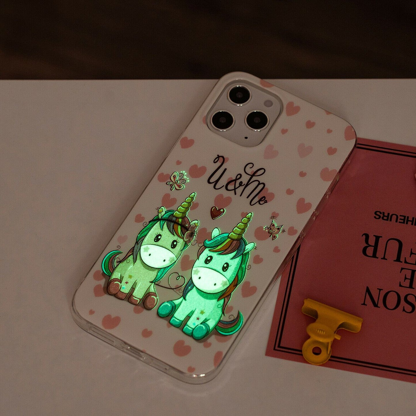 Luminous Soft TPU Slim Shockproof Back Case For iPhone - carolay.co